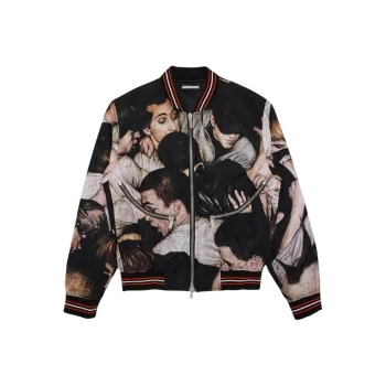 DIOR × Kris Van Assche Mosh Pit Bomber Jacket