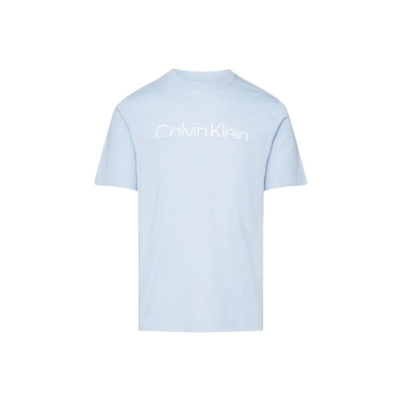 CALVIN KLEIN T Shirt Men's Sky Blue Europe Version-0