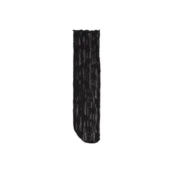 Vans Lacy Half Crew Socks Stockings Women's 1 Pack Black
