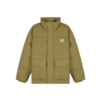 New Balance Down Jackets Men Army Green