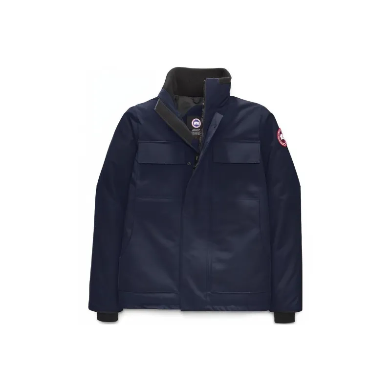 Canada Goose Winter Down Jacket Men's Marine Blue-0
