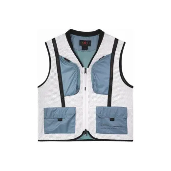 Jordan Vests Men Gray White