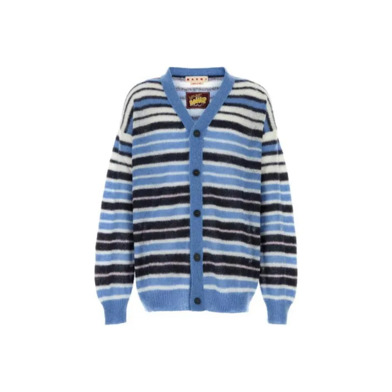 MARNI Striped Cardigan-0