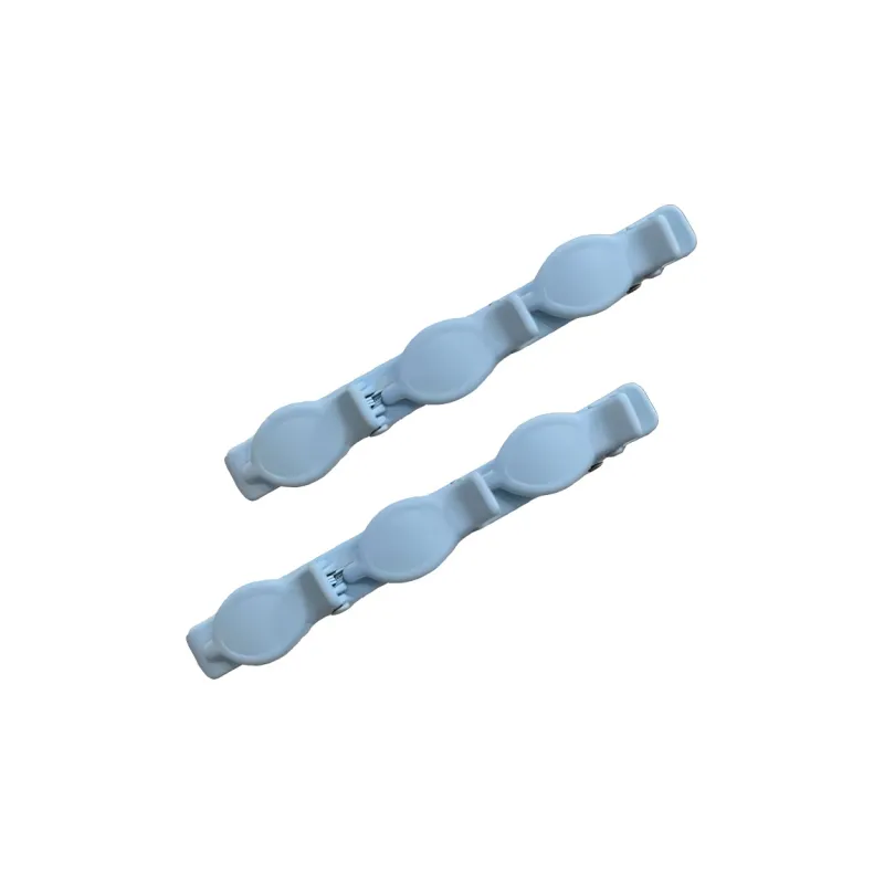 QIANFANGDAHUANGYE Acrylic/Resin Blue Hair Clip Women's-0