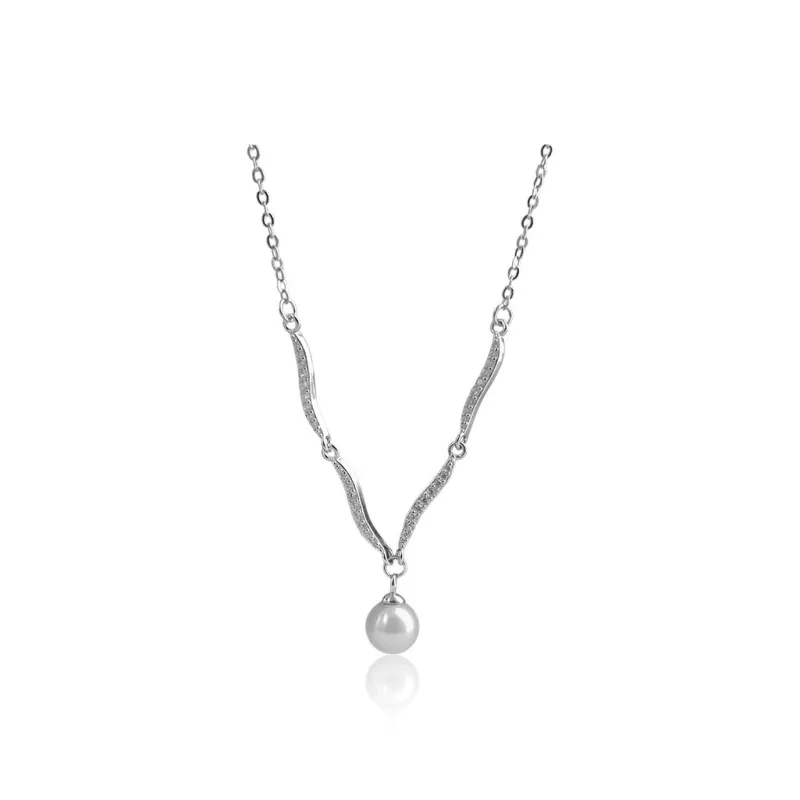 AIDIER S999 Fine Silver Necklaces Women's-0