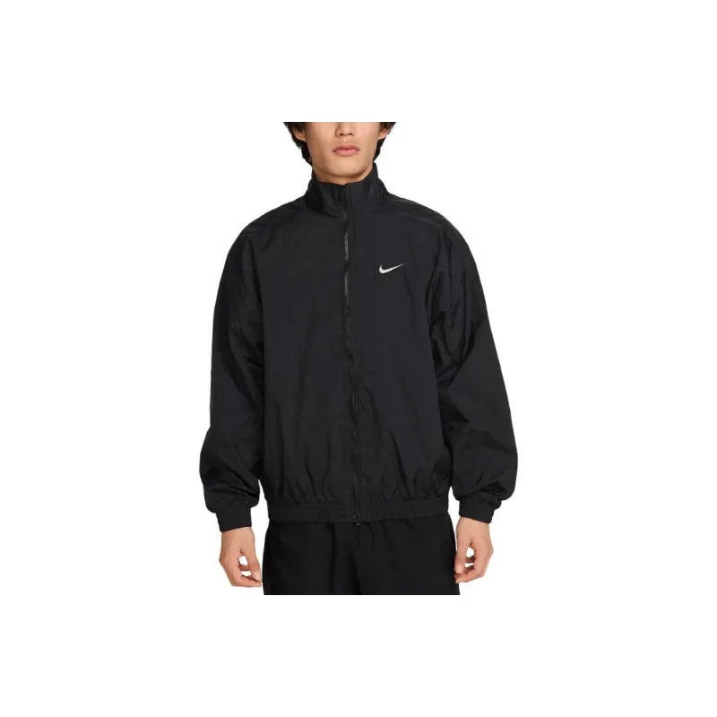 Nike ClubSwoosh SS25 Jacket Men's Black/Preppy Gray-0