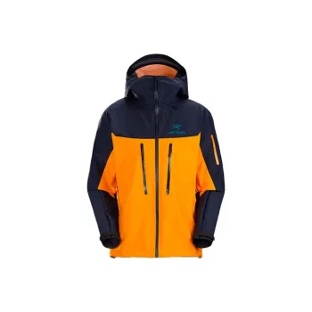 Arcteryx ALPHA SV Waterproof And Windproof Windbreaker Jacket Men's Pandora Blue