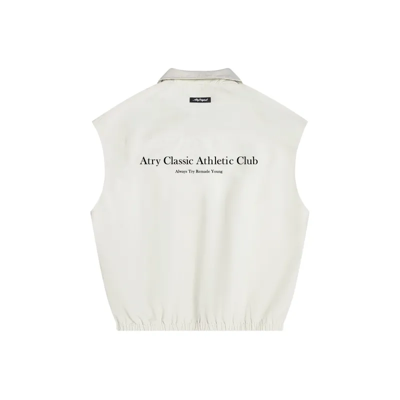 Atry Alphabet Slogan Series Vests Unisex-0