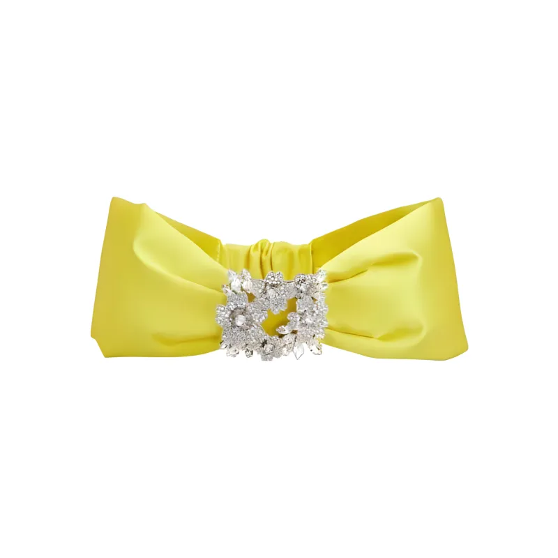 Roger Vivier Crystal-embellished Hairband-0