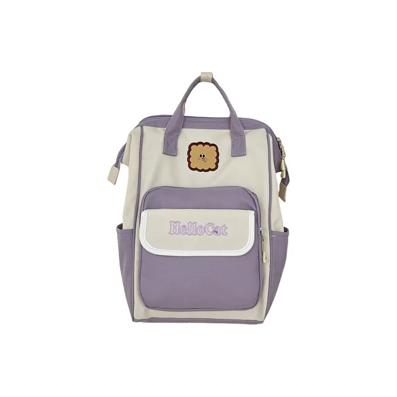 NX DOUGHNUT Nylon Backpack Unisex Multicolor-0