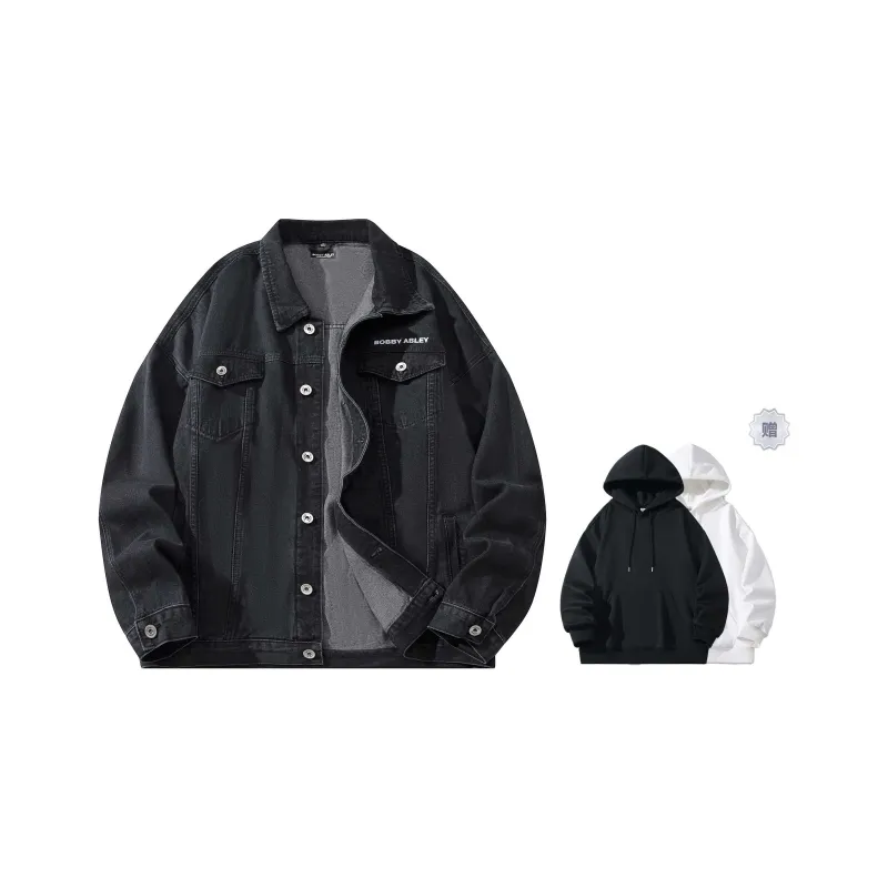 BOBBY ABLEY Denim Jackets Unisex-13