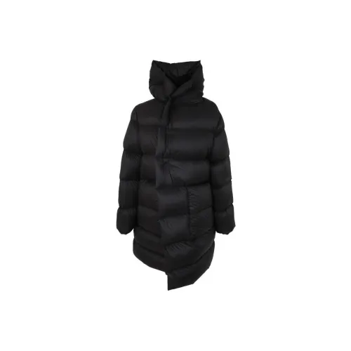 PRINT OWENS Oversized Hooded Padded Coat