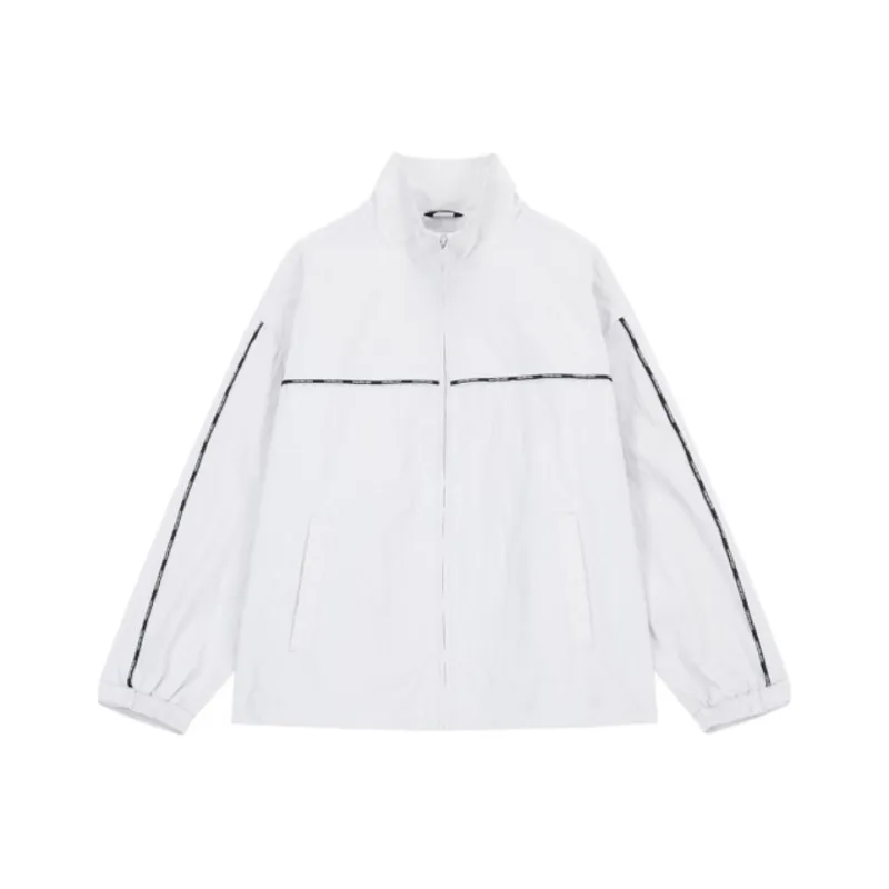CALVIN KLEIN Jacket Men's Gray White-0
