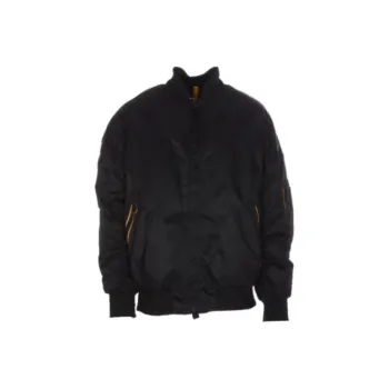 K WAY Zip Up Padded Bomber Jacket