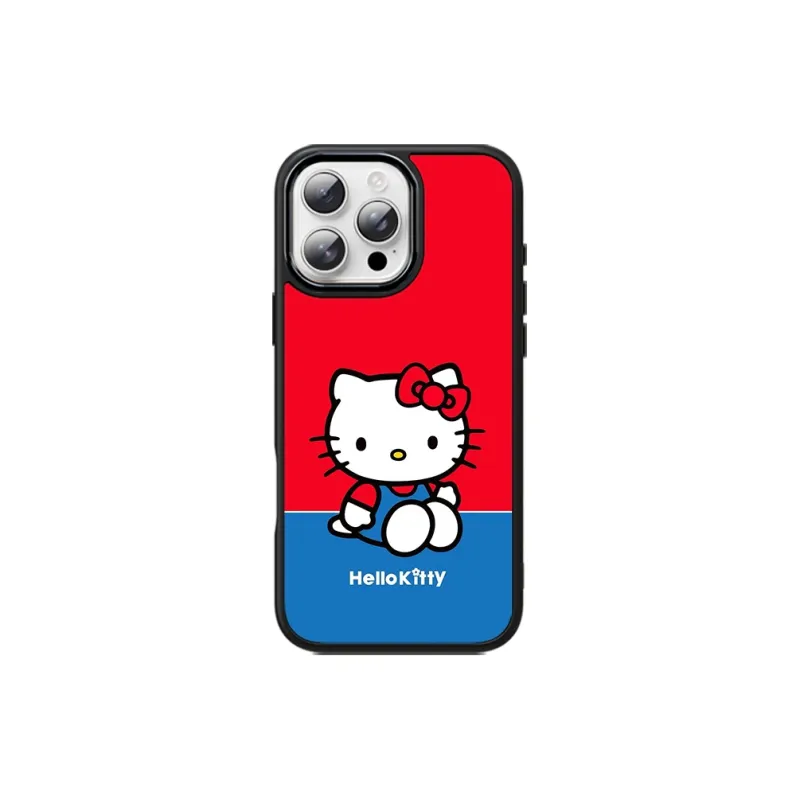 Sanrio Matte Material Gilded Magnetic Cute High End Phone Case Compatibility IPhone16ProMax/15/14/13/12proma Cartoon-4