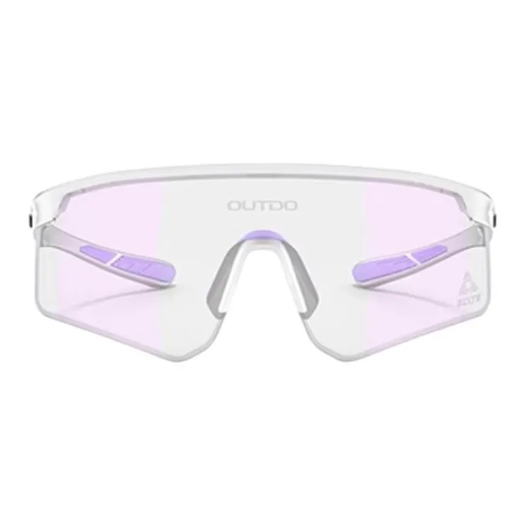 OUTDO Silicone TR90PPSU Irregular Shape Sunglasses Unisex Multicolor-10