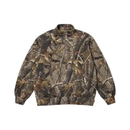 Supreme Small Box Half Zip Pullover