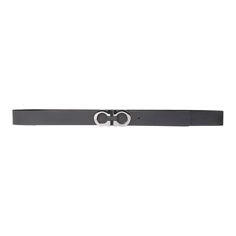 Ferragamo Leather Belts Men Purple-2