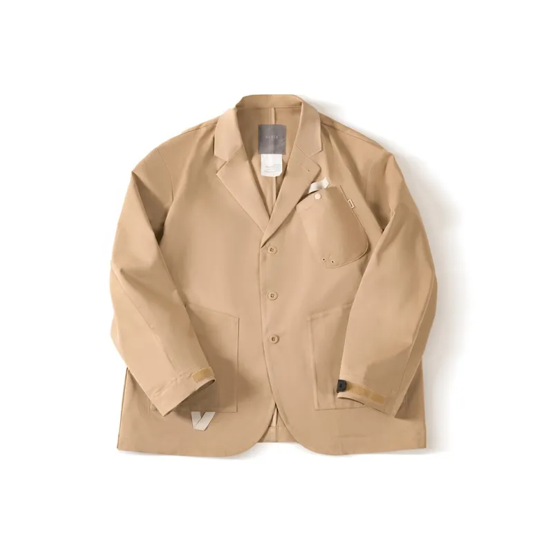 MADEN Business Suit Men's Khaki-0