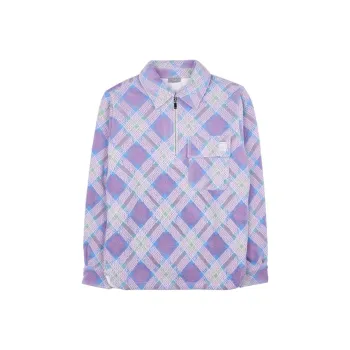 DIOR X Erl Tartan Zip Detailed Sweatshirt