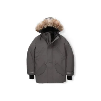 Canada Goose Down Jacket Winter Men's Coast Gray