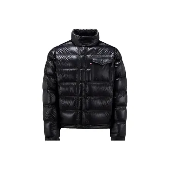 Moncler Grenoble Buttoned Long Sleeved Coat