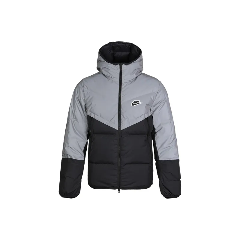 Nike Down Jacket Winter Men's Black Gray-0