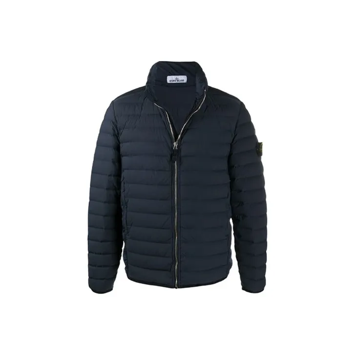 STONE ISLAND Down Jacket Men's Dark Blue-0
