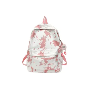 URBAN FOREST Nylon Backpack Unisex Pink/Blue/Purple/Black/Gray