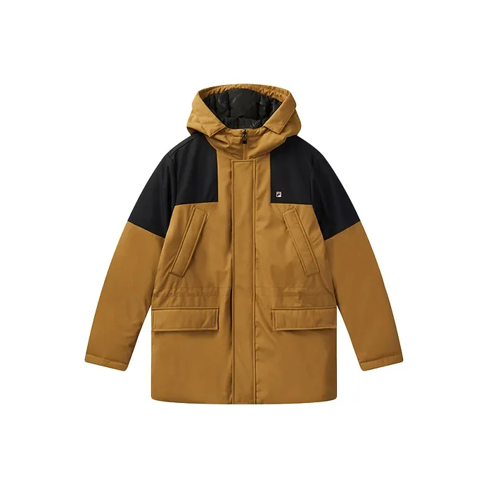 FILA Down Jackets Men Bone Umber-0