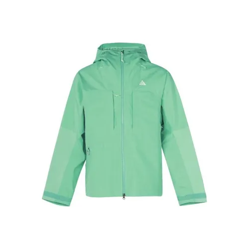 nike Green ACG Waterproof And Windproof Windbreaker Jacket Men's Water Duck Green