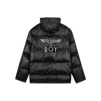 Boy London Down Jacket Winter Unisex Black