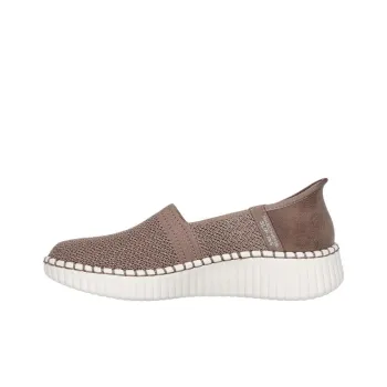 Skechers Wilshire Blvd Low Top Casual Shoes Women's Brown