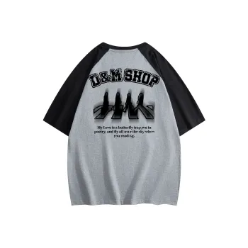 D&W T Shirts Unisex Gray