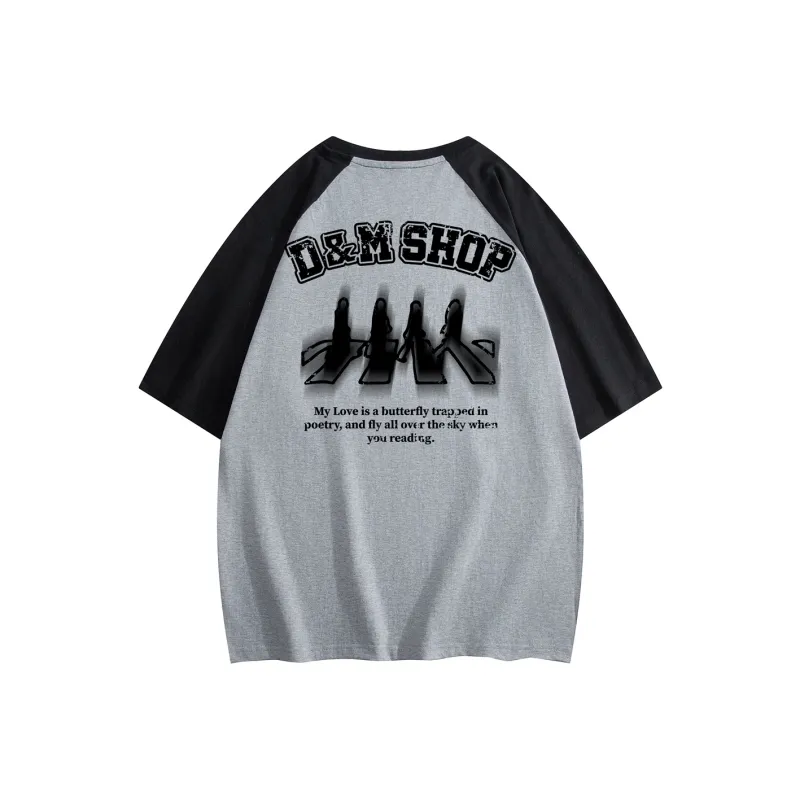 D&W T Shirts Unisex Gray-0