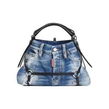 DSQUARED 2 Cotton Handbag Women's Blue