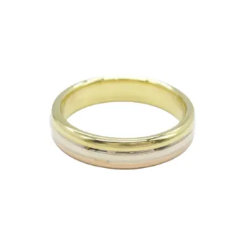 Cartier 2010s Pre owned 18kt Gold Vendome Louis Ring