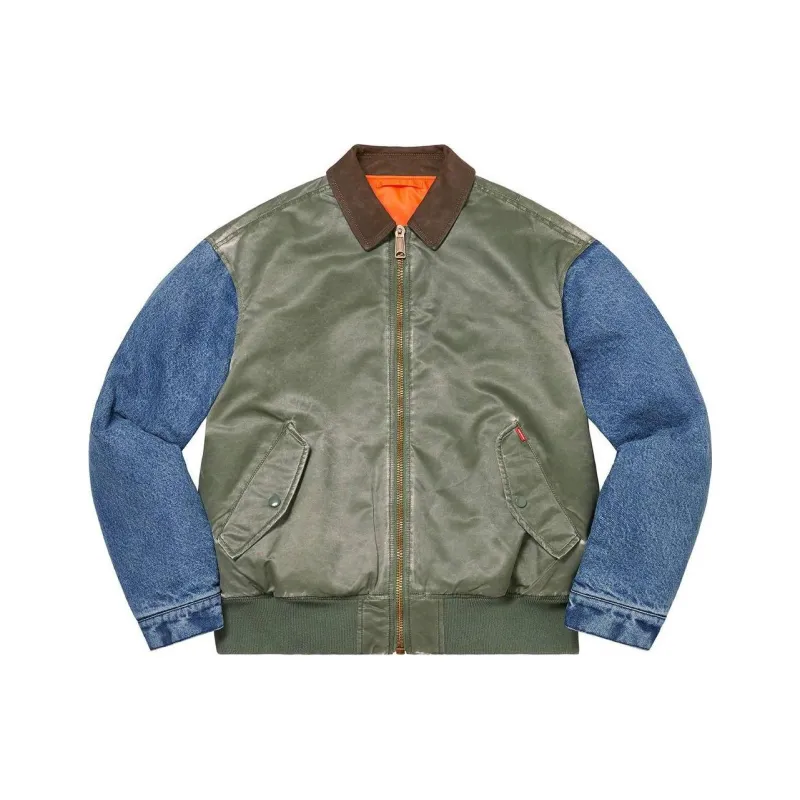 Supreme Denim Sleeve MA 1-0