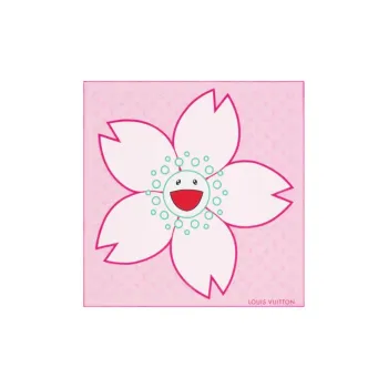 LOUIS VUITTON X Takashi Murakami Carre 55 Cherry Blossom