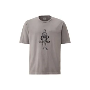 C.P.Company SS25 T Shirt Men's Lavender Violet