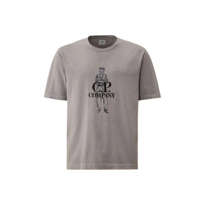 C.P.Company SS25 T Shirt Men's Lavender Violet-0