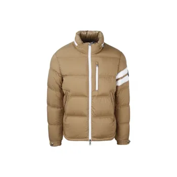Moncler Down Jackets Men Khaki