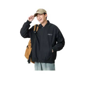 33TH Jackets Coats Unisex Black