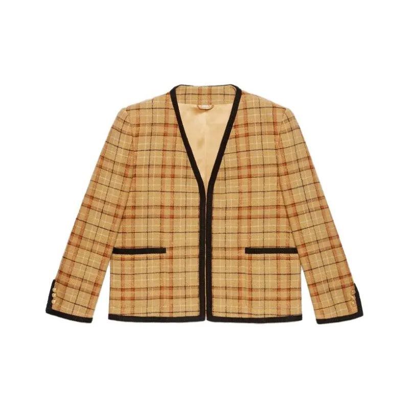 GUCCI SS23 Jackets Coats Men's Orange-0