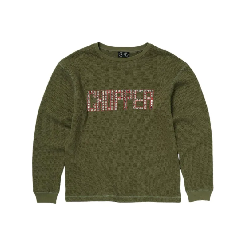 THUG CLUB SS25 Sweatshirt Unisex Green-0