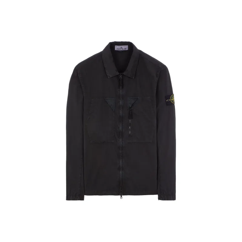 STONE ISLAND Jackets Men Charcoal Gray-0