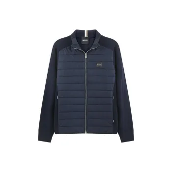 HUGO BOSS SS24 Jackets Coats Men's Dark Blue
