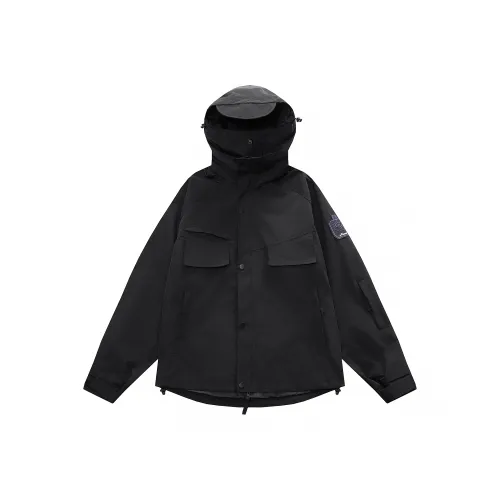 Black Late Jackets Coats Unisex