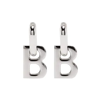Balenciaga B Chain Xs Earrings