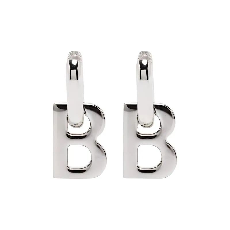 Balenciaga B Chain Xs Earrings-0